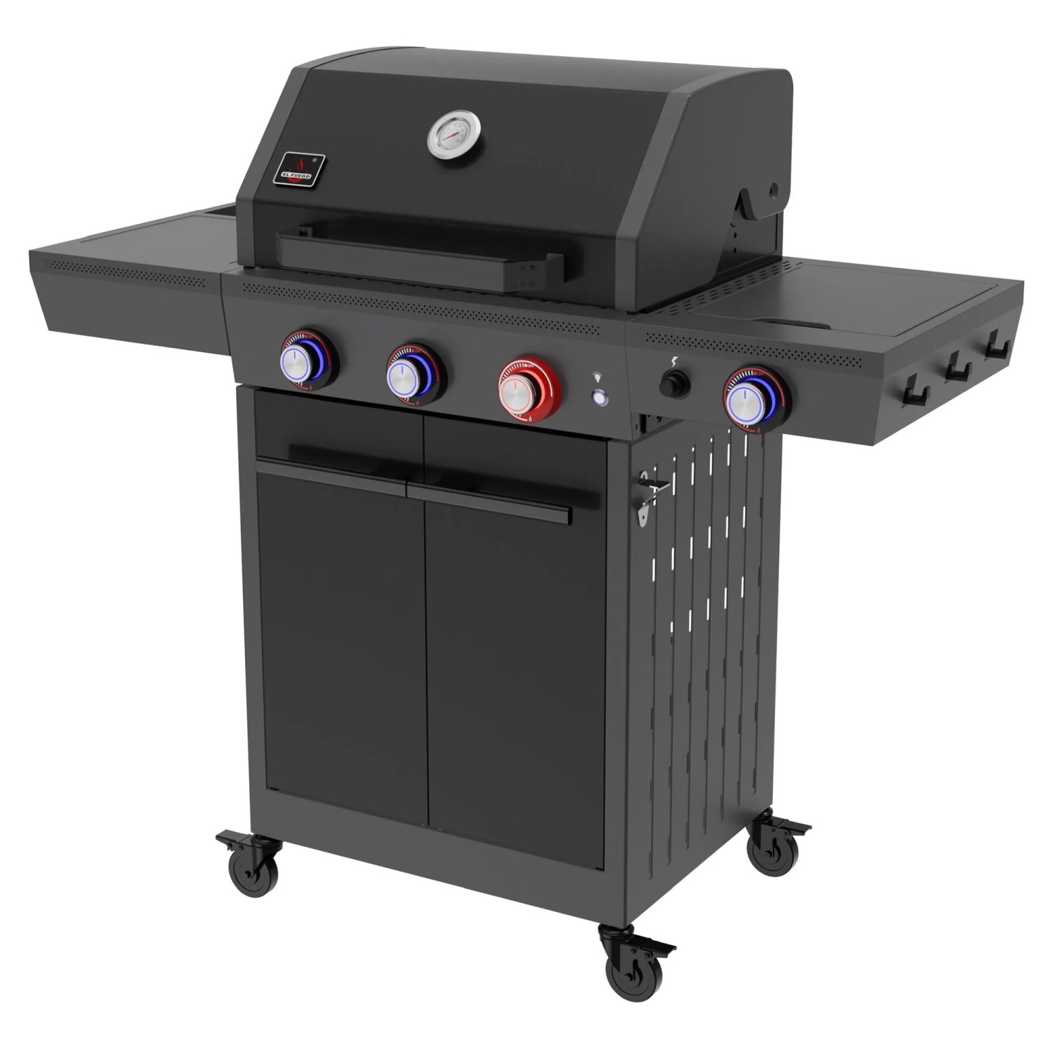 El Fuego Gasgrill Key West 3+1 Brenner