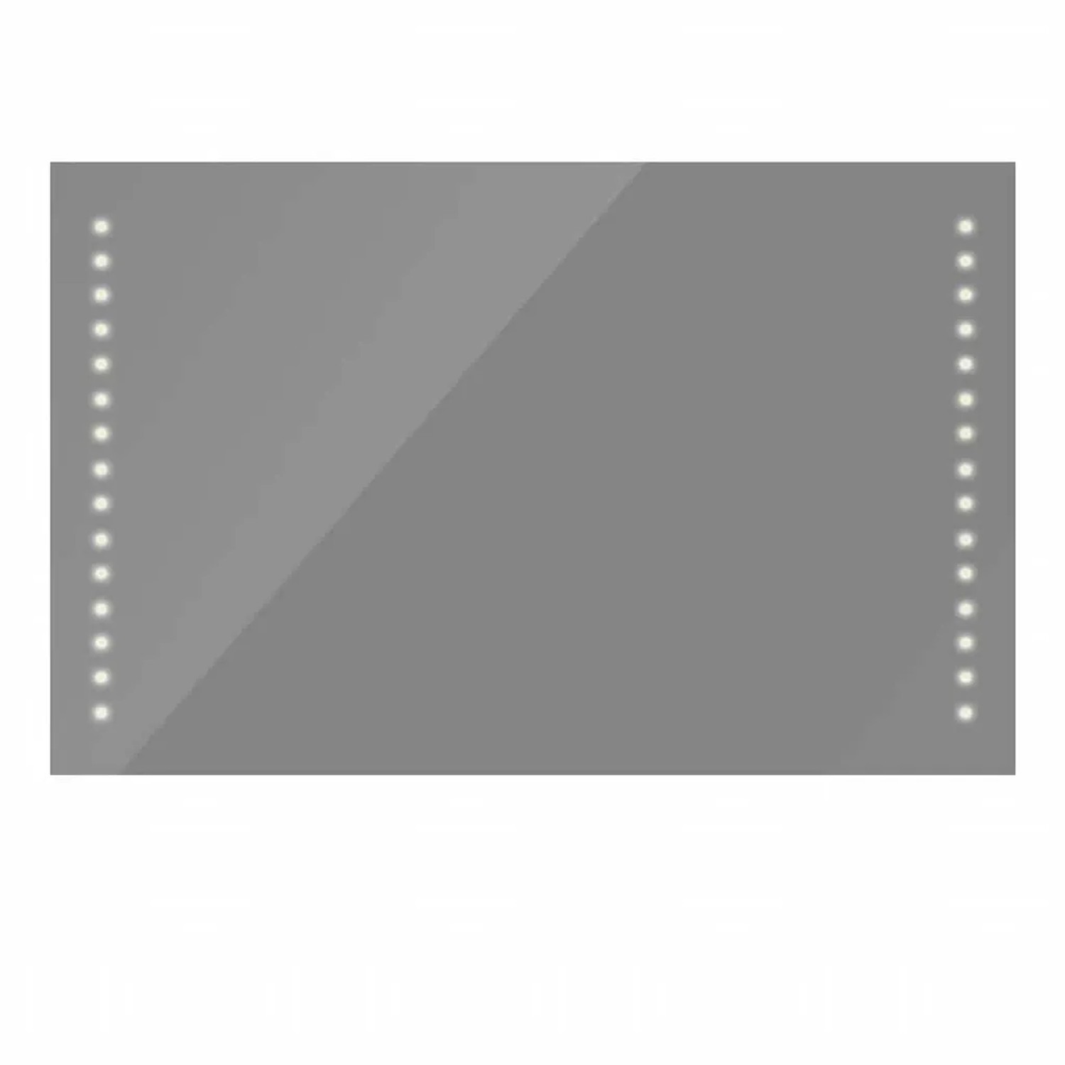 vidaXL Badspiegel mit LED-Leuchten 100×60 cm 240513