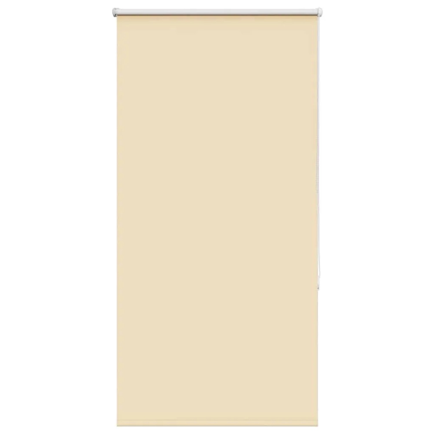 vidaXL Verdunkelungsrollo Beige 85x130cm Stoffbreite 80,7 cm Polyester 4010709