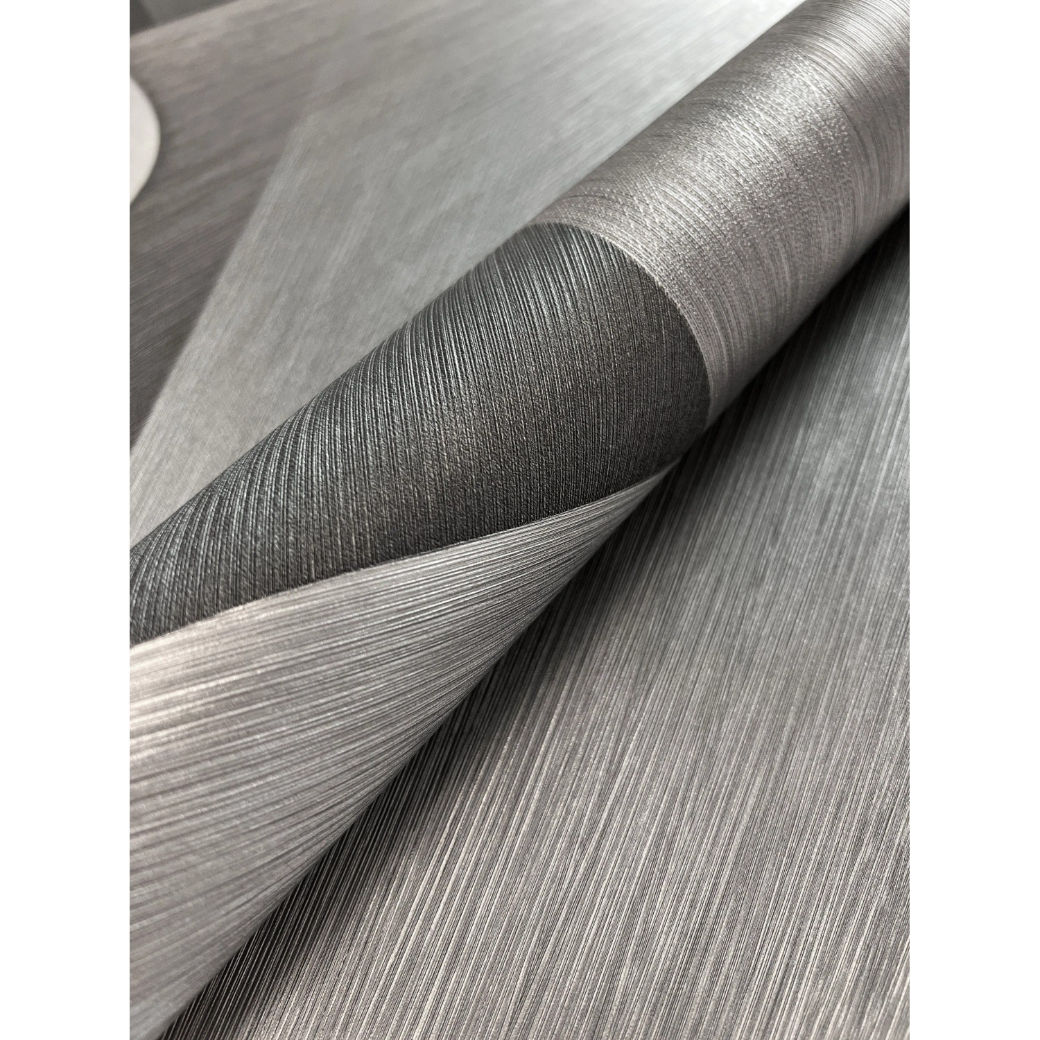 Newroom Vliestapete Nuccio Silber Grafik Modern Strukturiert FSC® günstig online kaufen