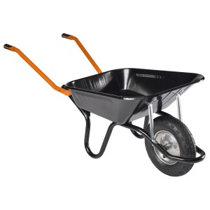 Haemmerlin Schubkarre Aktiv Egro-Kompakt, 100 l, lackiert, mit Luftrad.