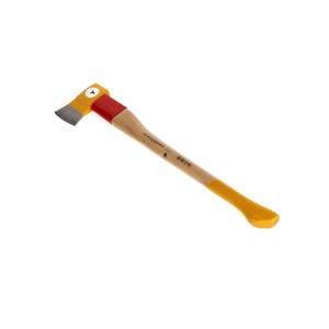Ochsenkopf Axt OX 648 H-1257 Spalt-Fix® mit Hickory-Holzstiel, gelb/rot
