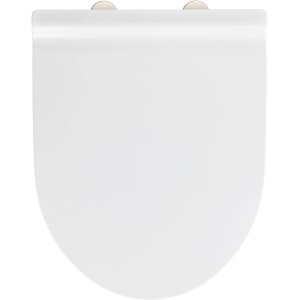 Wenko WC-Sitz Exclusive für Duravit Durastyle, weißer Duroplast mit Absenkautomatik.