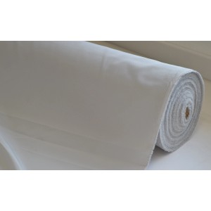 Sonnensegel-Polyesterstoff, silbergrau, 205 cm breit, als Meterware auf Rolle.