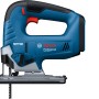Bosch Professional Akku-Stichsäge GST 18 V-125 B mit Bügelgriff, blau.