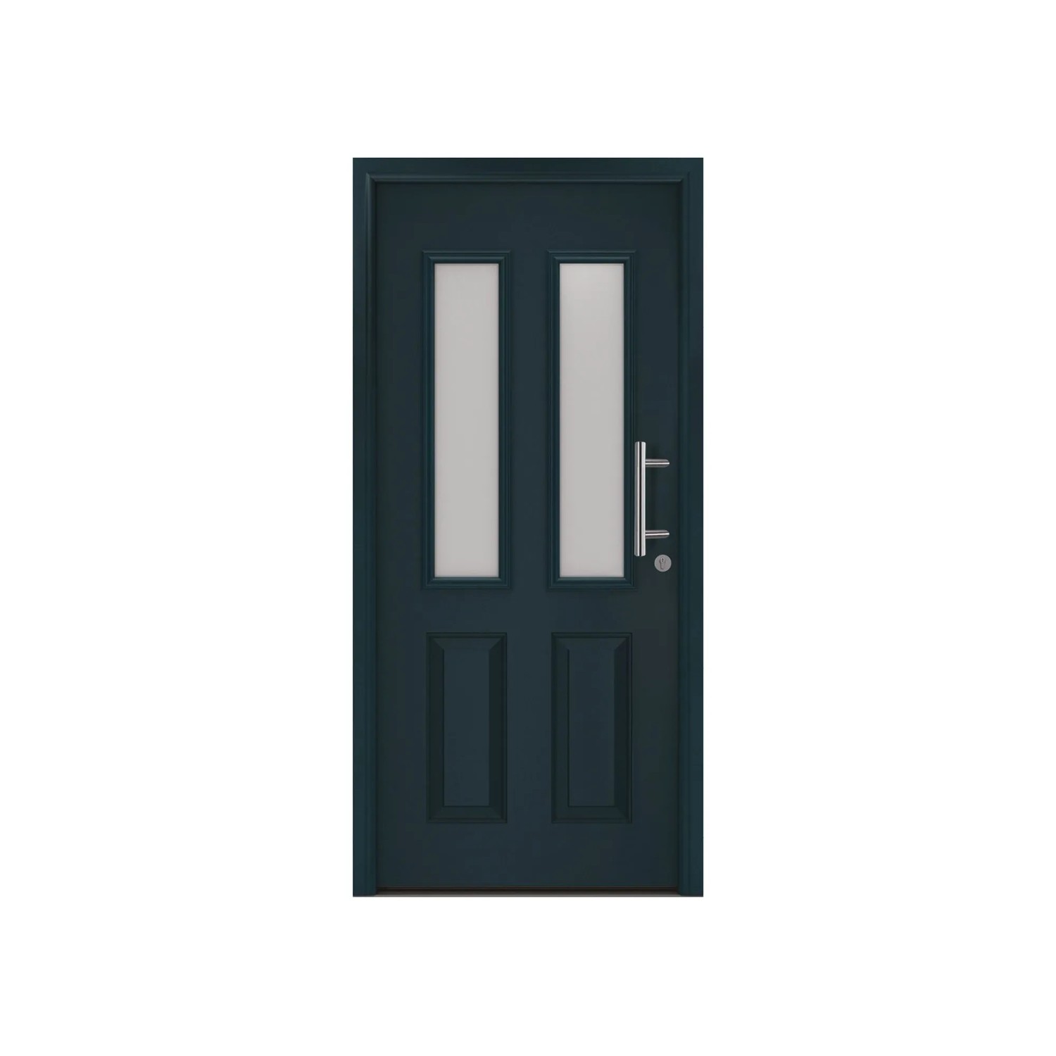 EcoStar Haustür IsoPro Secur IPS 410S Anthrazitgrau 110 cm x 210 cm DIN Rechts