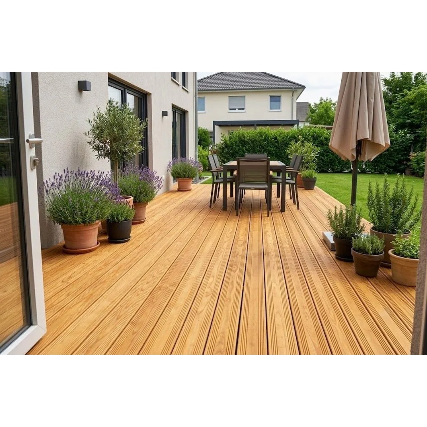 Woodtex Terrassendiele Europäische Lärche D29 Unbehandelt