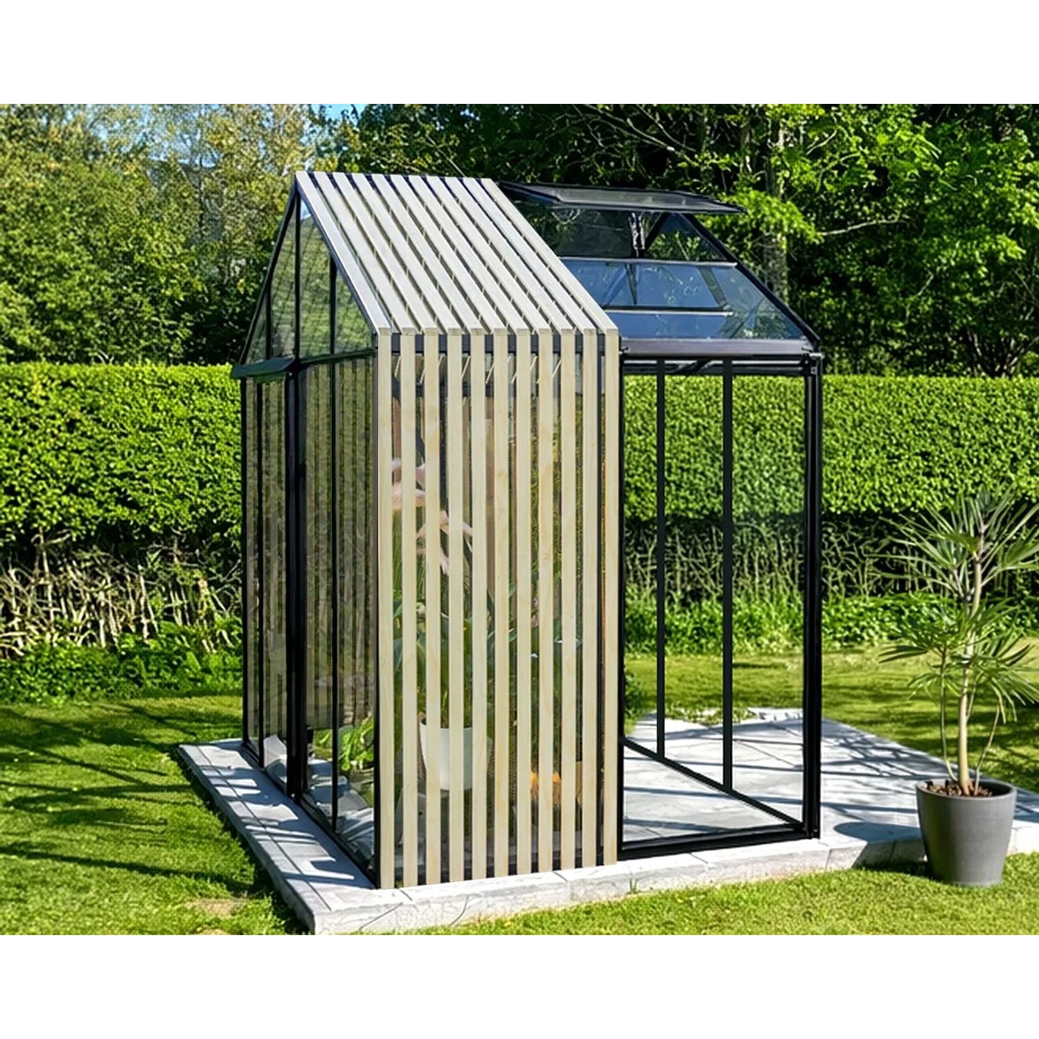 Bloomcabin Premium-Qualität Gewächshaus  Accoya-Fusion GHCAF8