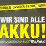 Westfalia Akku-Familie: Wir sind alle Akku! Markenqualität von Westfalia.