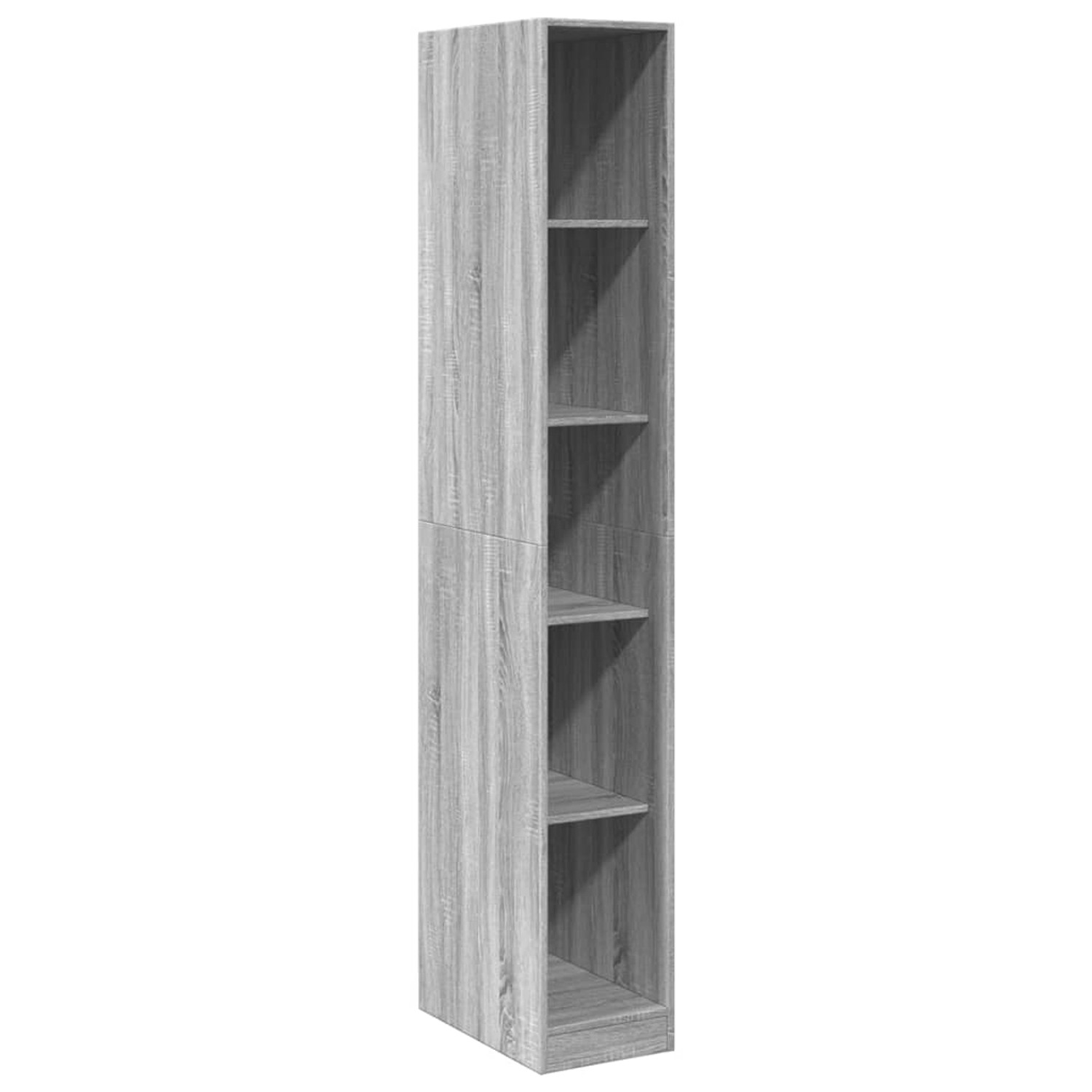 vidaXL Kleiderschrank Grau Sonoma 30x50x200 cm Holzwerkstoff günstig online kaufen