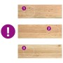 vidaXL Treppenstufen 12 Stk Unbehandelt 80x25x2 cm Massivholz Eiche 3282918_7