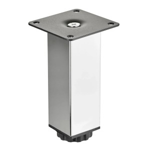SOTECH Möbelfuß ZULU 38 x 38 x 120 mm Chrom