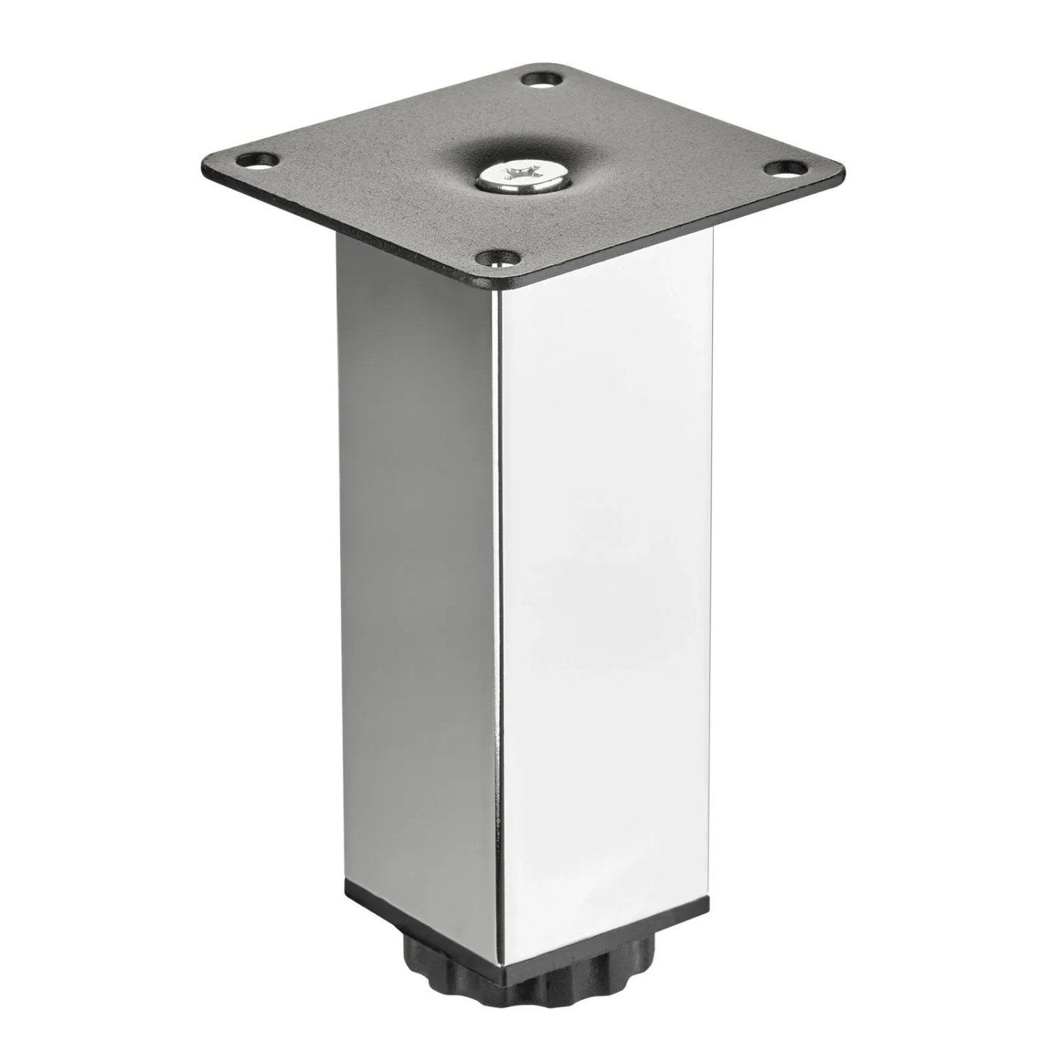 SOTECH Möbelfuß ZULU 38 x 38 x 120 mm Chrom