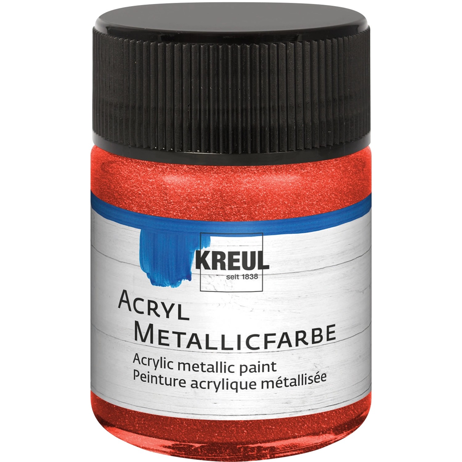 Kreul Acryl Farbe Metallic Rot 50 ml