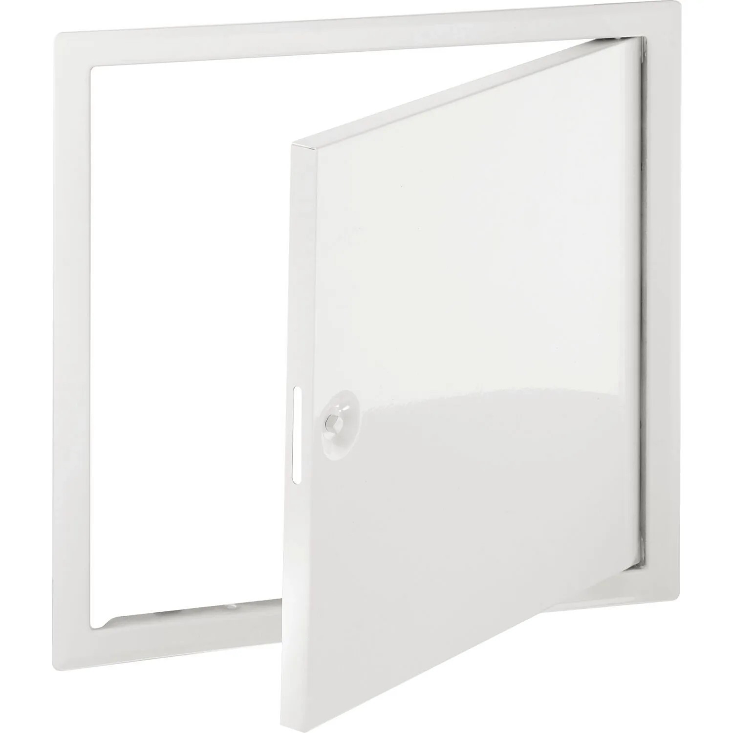 Upmann Revisionstür Softline mit Vierkantverschluss 200x400mm für Wandmontage & Deckenmontage Stahl Weiß Ral 9016