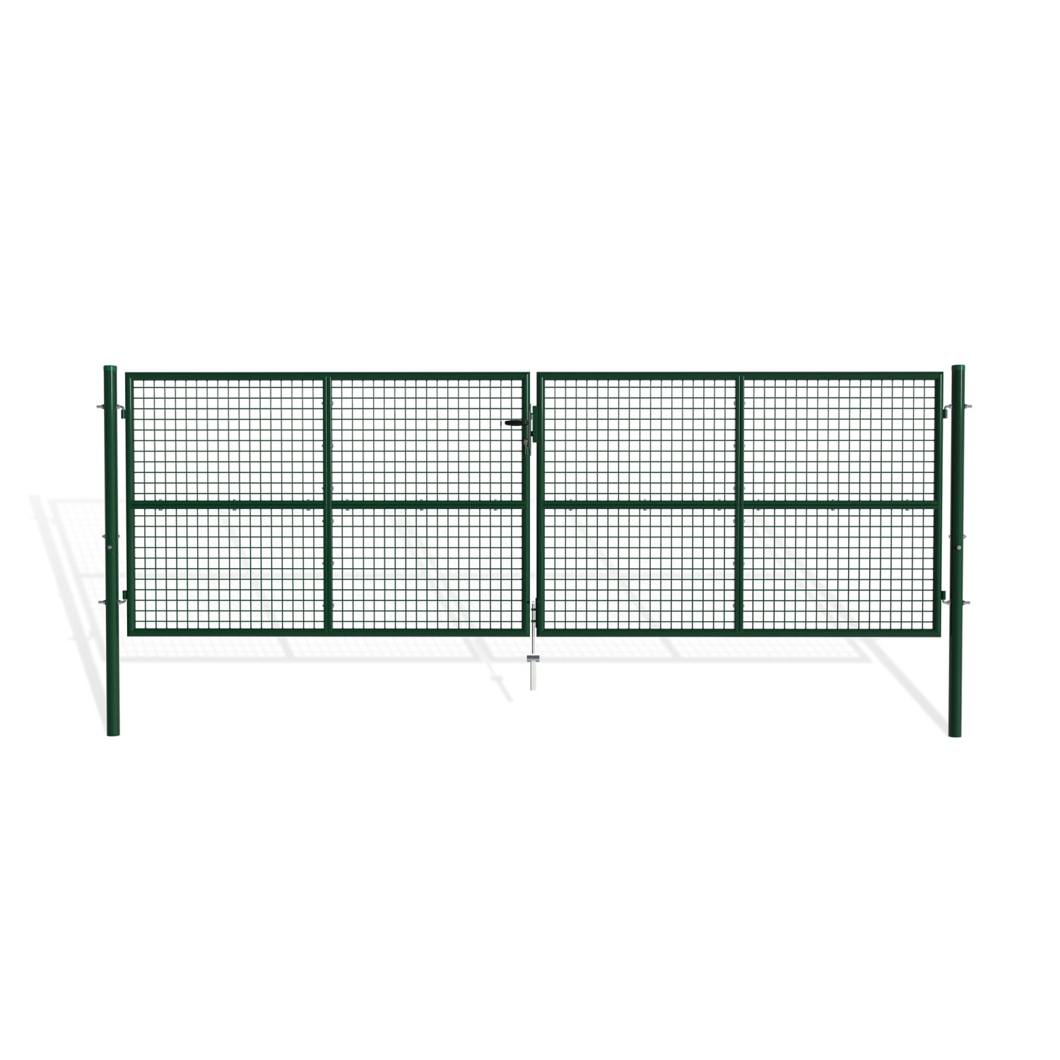 Casanoov Doppelflügeliges Zauntor 4M Olga H 130Cm Grün günstig online kaufen