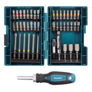 Makita Bit-und-Ratschen-Set 44-teilig