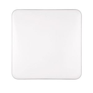 Eckige, weiße Reality LED-Deckenlampe Blanca für Wohnräume und Flure.