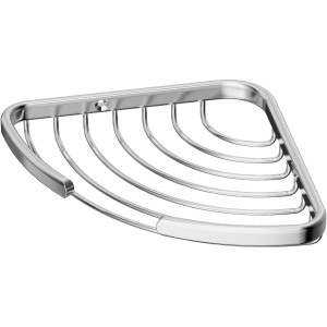 Ideal Standard Connect Eck-Seifenkorb aus Chrom, Drahtkorb für die Dusche.