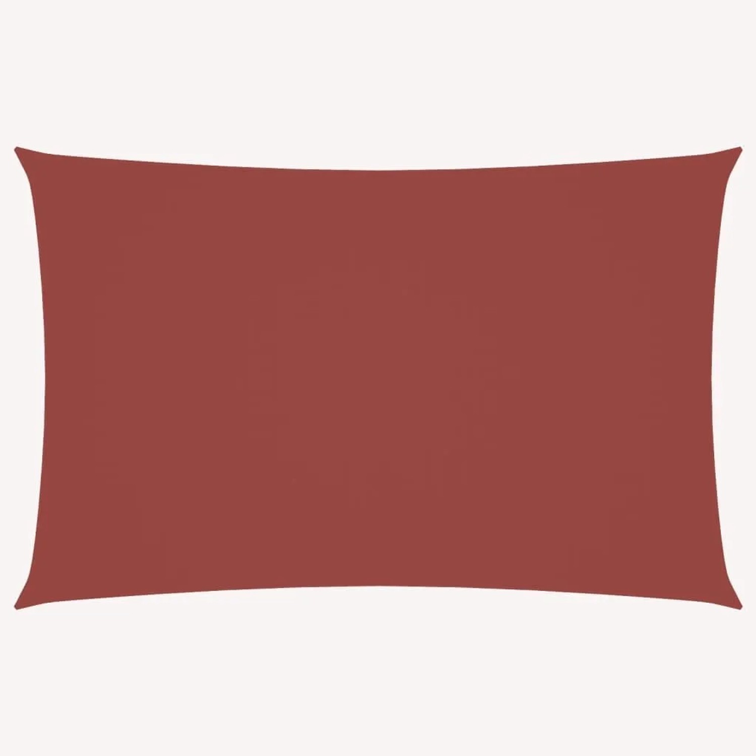 Furnicato Sonnensegel Oxford-gewebe Rechteckig 6x8 M Terrakotta-rot
