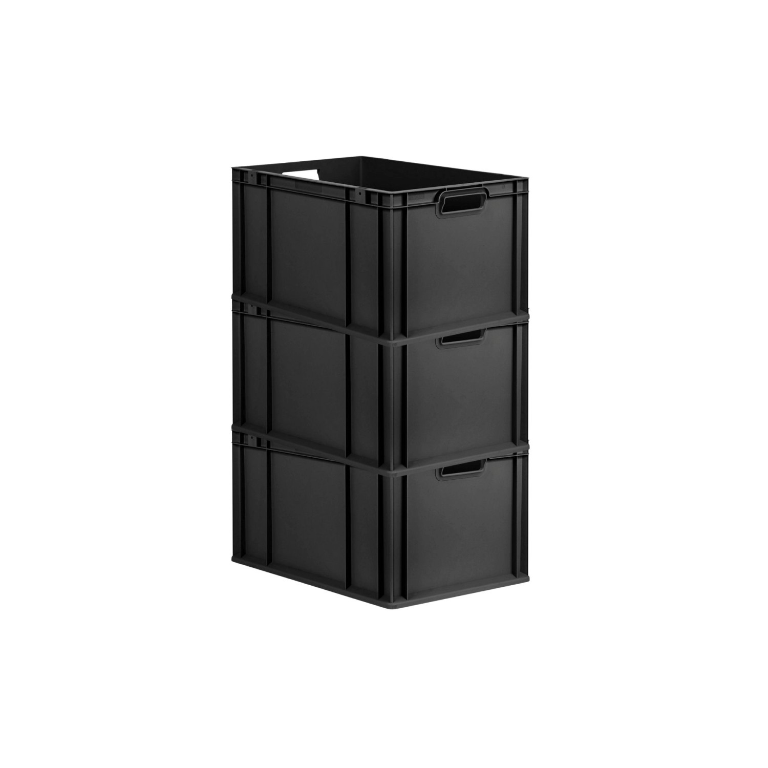 PROREGAL SuperSparSet 3x Eurobox Nextgen Grip HxBxT 32x40x60cm 65 Liter Gri günstig online kaufen