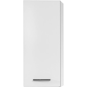 Pelipal Schwerin Bad-Hängeschrank, weiß, 30 cm breit. Schrank mit Tür und Griff.