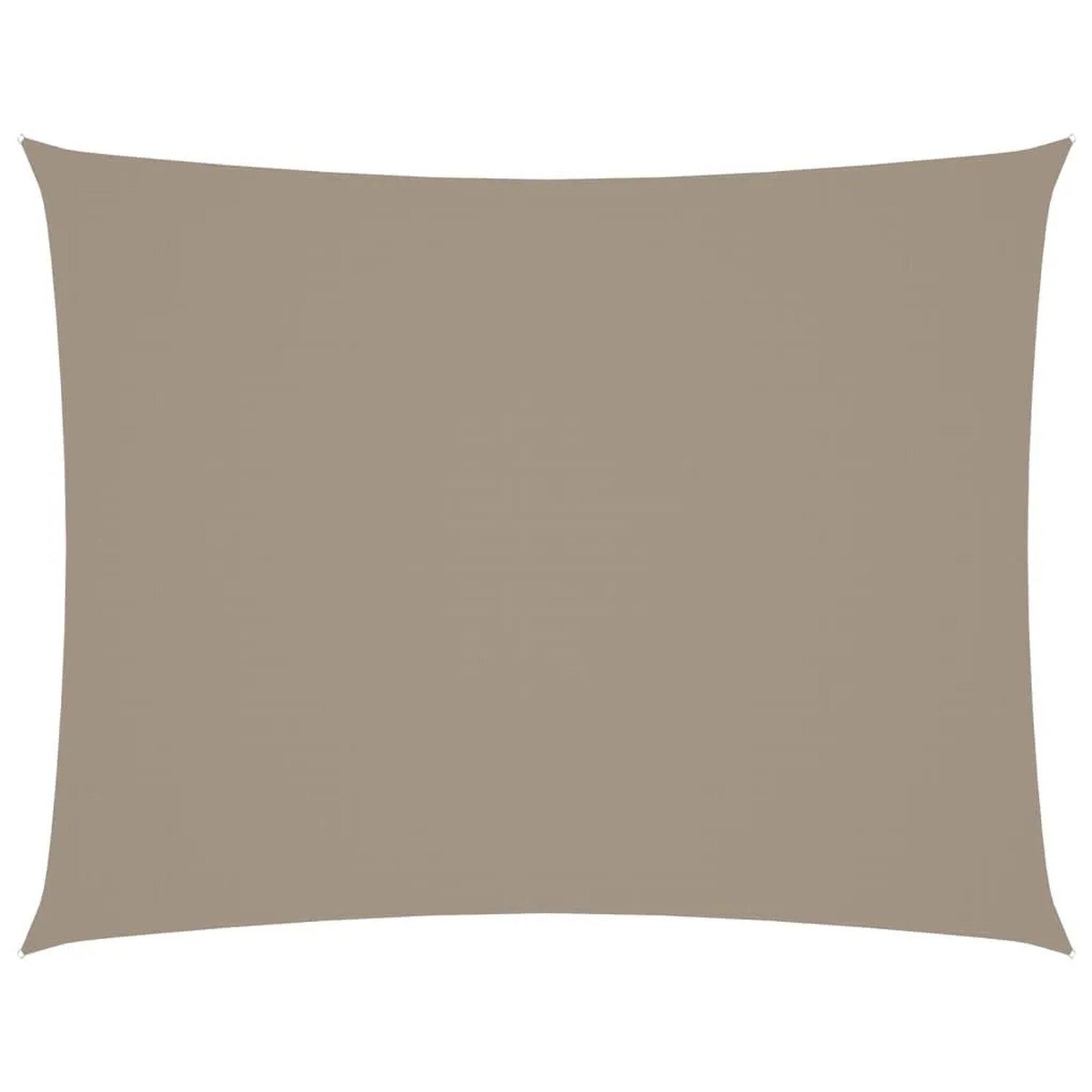 Furnicato Sonnensegel Oxford-gewebe Rechteckig 5x6 M Taupe