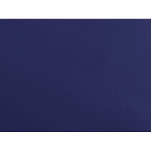 Blauer PVC-Bodenbelag Primaflor Expotop mit unifarbenem Muster.