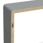 vidaXL Würfelregale 3 Stk Grau MDF 323954_9