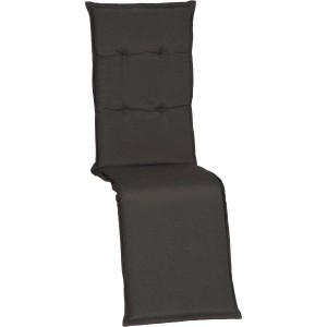 Beo Relax-Saumauflage Trier Grau für Relaxstühle: Bequemes Sitzkissen aus Baumwolle/Polyester.