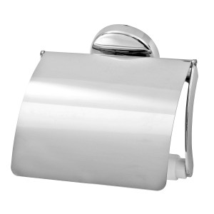Vision Toilettenpapierhalter, Chrom glänzend, zur Wandmontage.