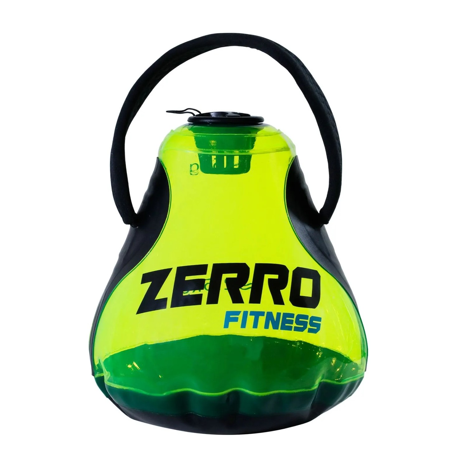 CCLIFE Kettlebell Wassergefüllt Fitness Hantel Befüllbar Verstellbar Grün 5 kg