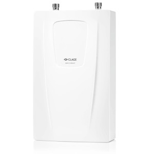 Clage CDX11-U Kompaktdurchlauferhitzer, 11 kW, Untertischgerät für Spüle oder Waschbecken.