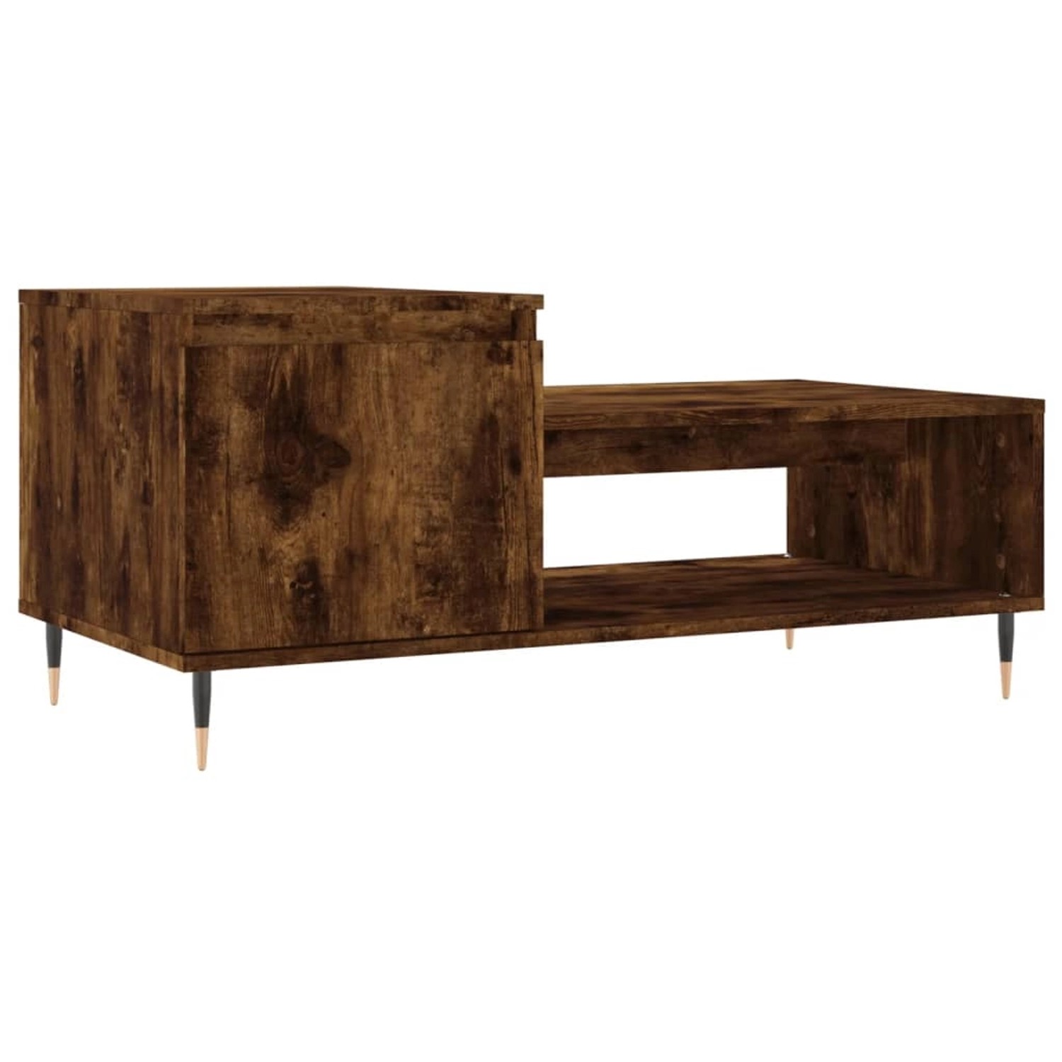 vidaXL Couchtisch Räuchereiche 100x50x45 cm Holzwerkstoff 830825 günstig online kaufen