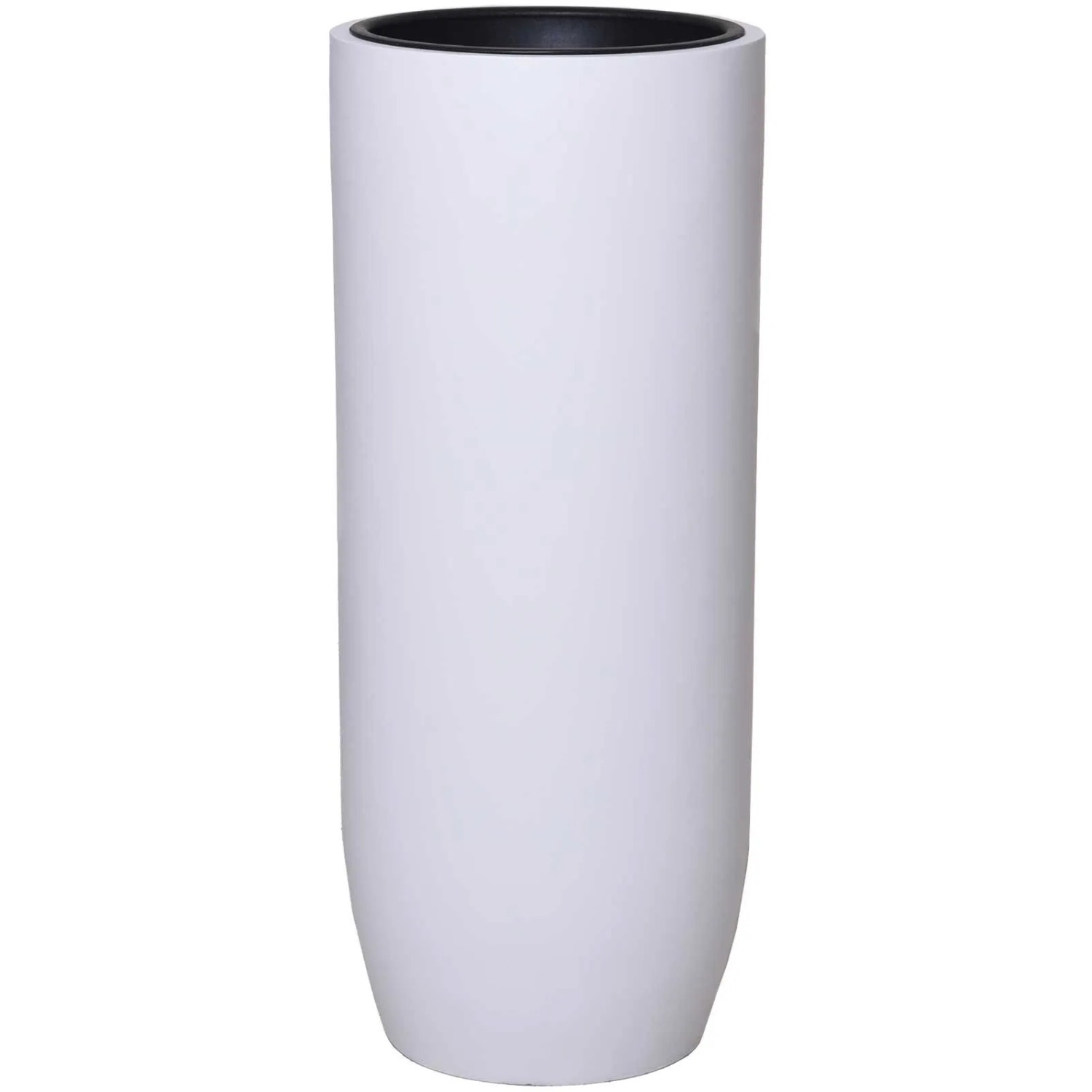 Vivanno Bodenvase Solerio 33 cm x 33 cm x 80 cm Weiß