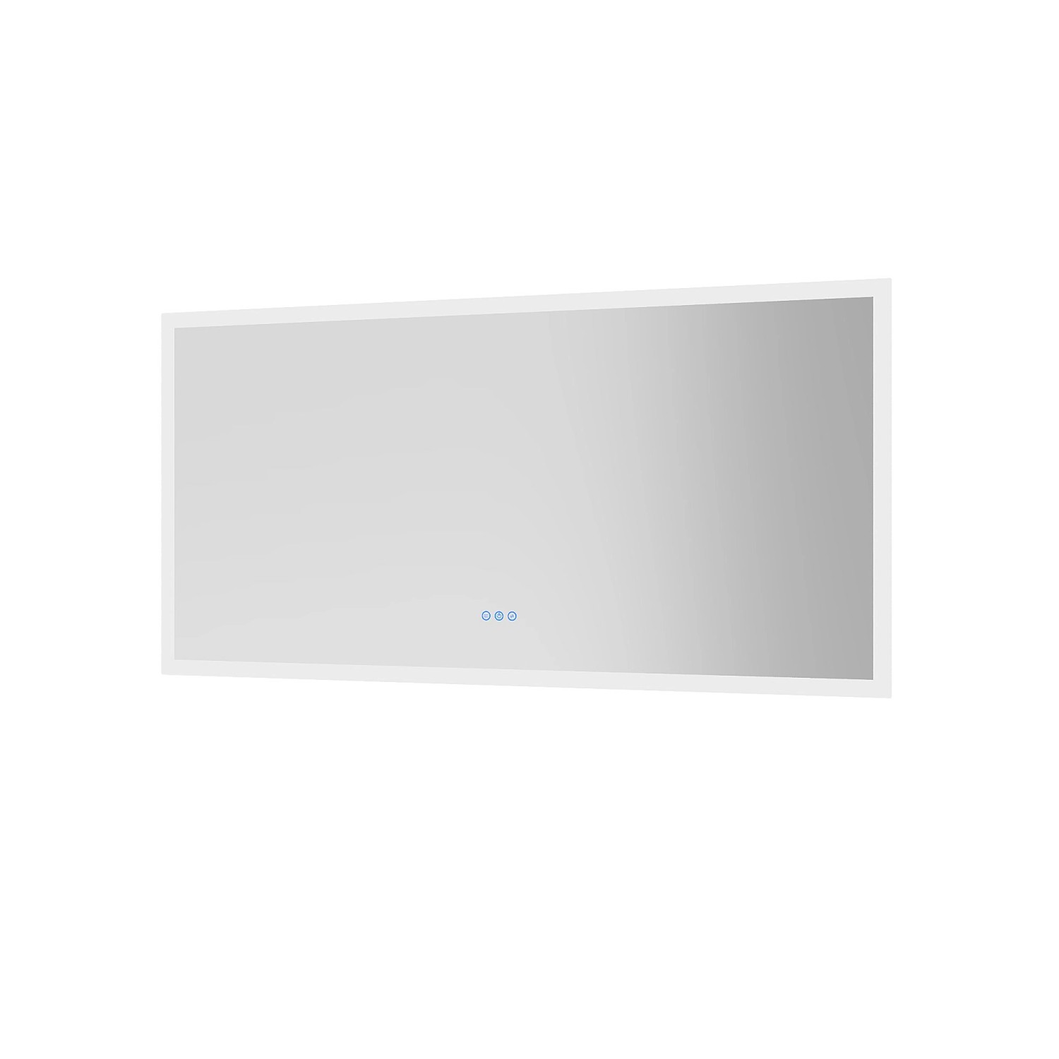 Aquabatos Badspiegel 140 x 70 cm Lichtspiegel Badezimmerspiegel Wandspiegel günstig online kaufen