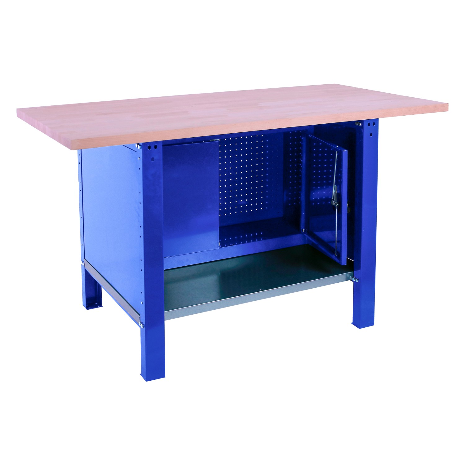 PROREGAL Werkbank BUFFALO WOOD Mit Schrank HxBxT 86,5x150x75cm Traglast 100 günstig online kaufen
