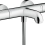 Hansgrohe Ecostat Wannenthermostat 1001 CL Aufputz in Chrom, Armatur für die Badewanne.