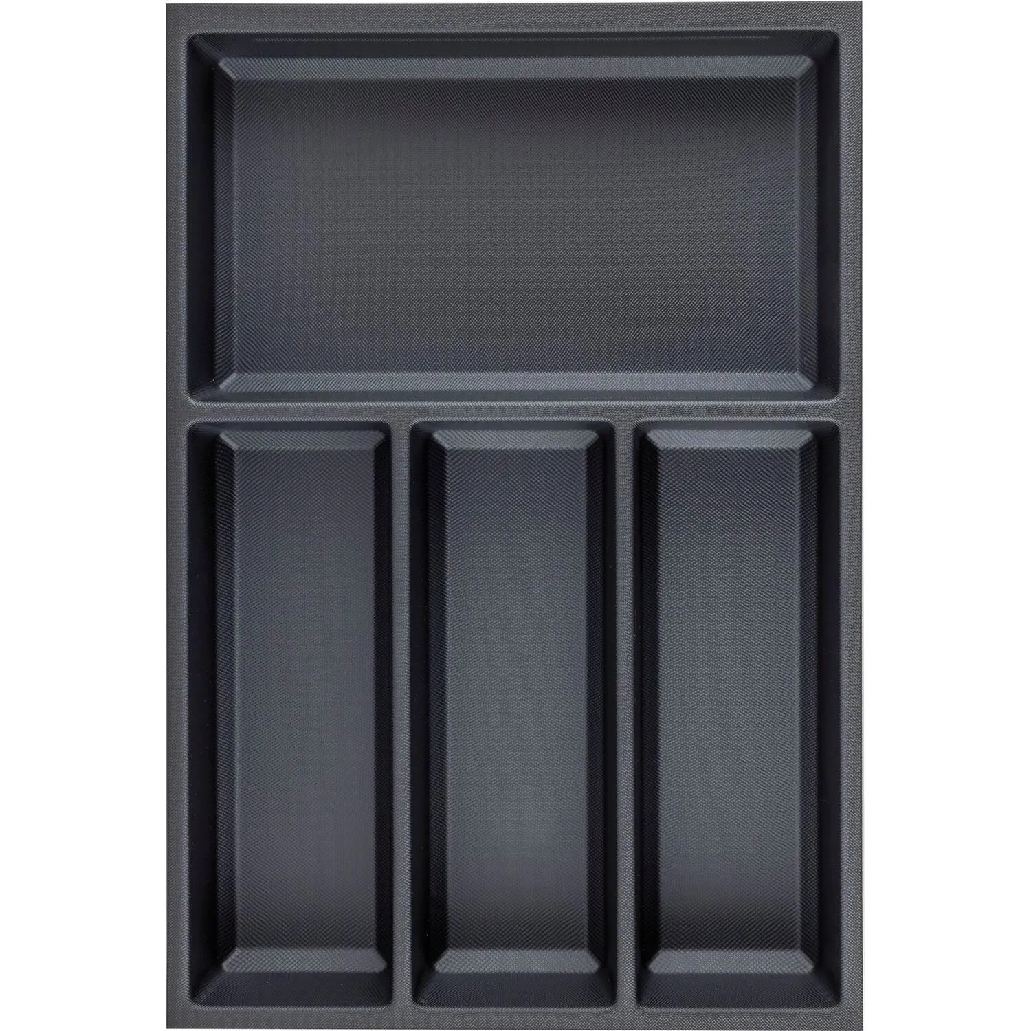 Agoform Besteckeinsatz Sky 320x53x473mm Schubladeneinsatz Kunststoff Schwarz