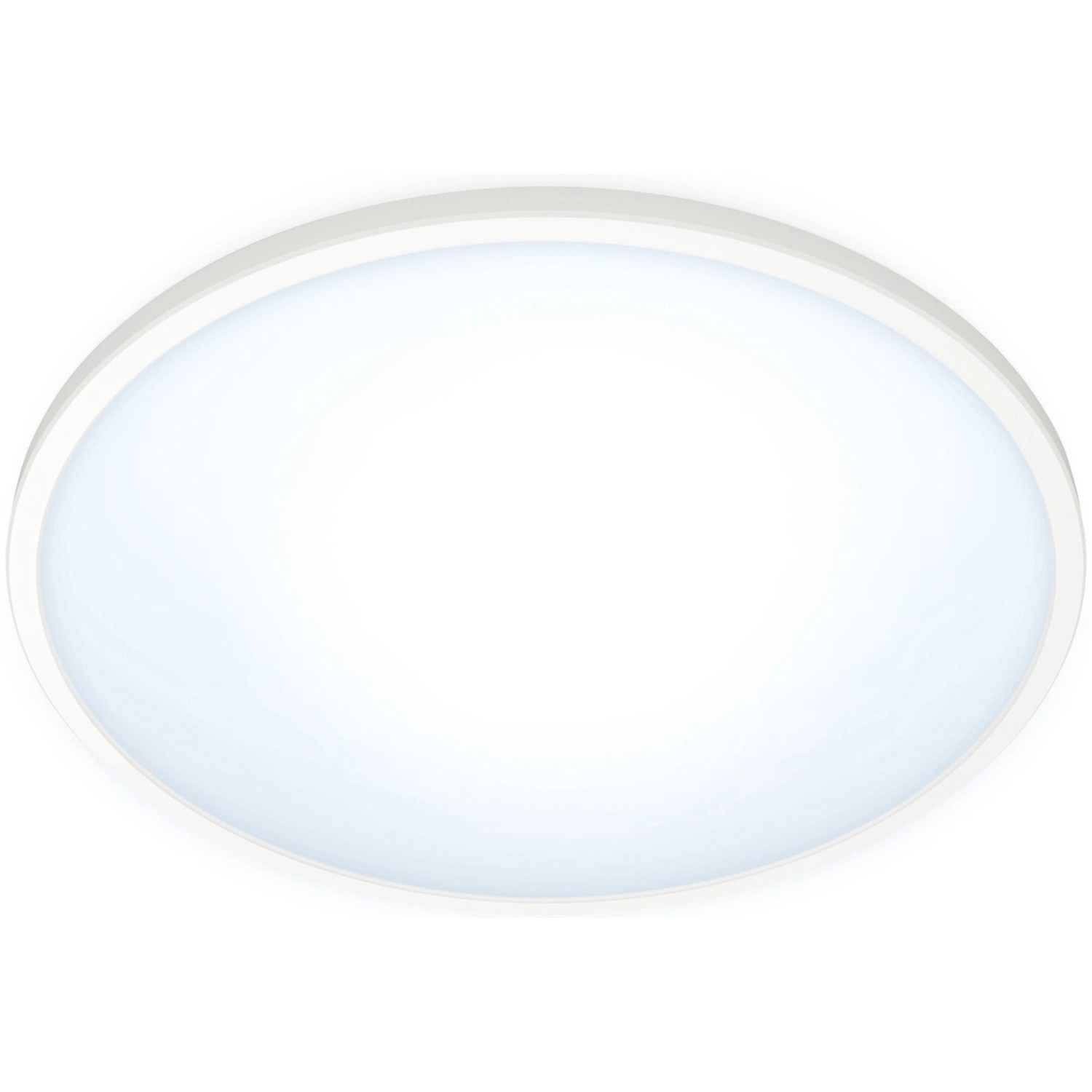 WiZ LED-Deckenleuchte SuperSlim Tunable White 1500 lm Weiß Ø 29,2 cm