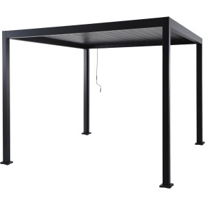 Pergola Carinda Alu Anthrazit 239 cm x 296 cm x 296 cm