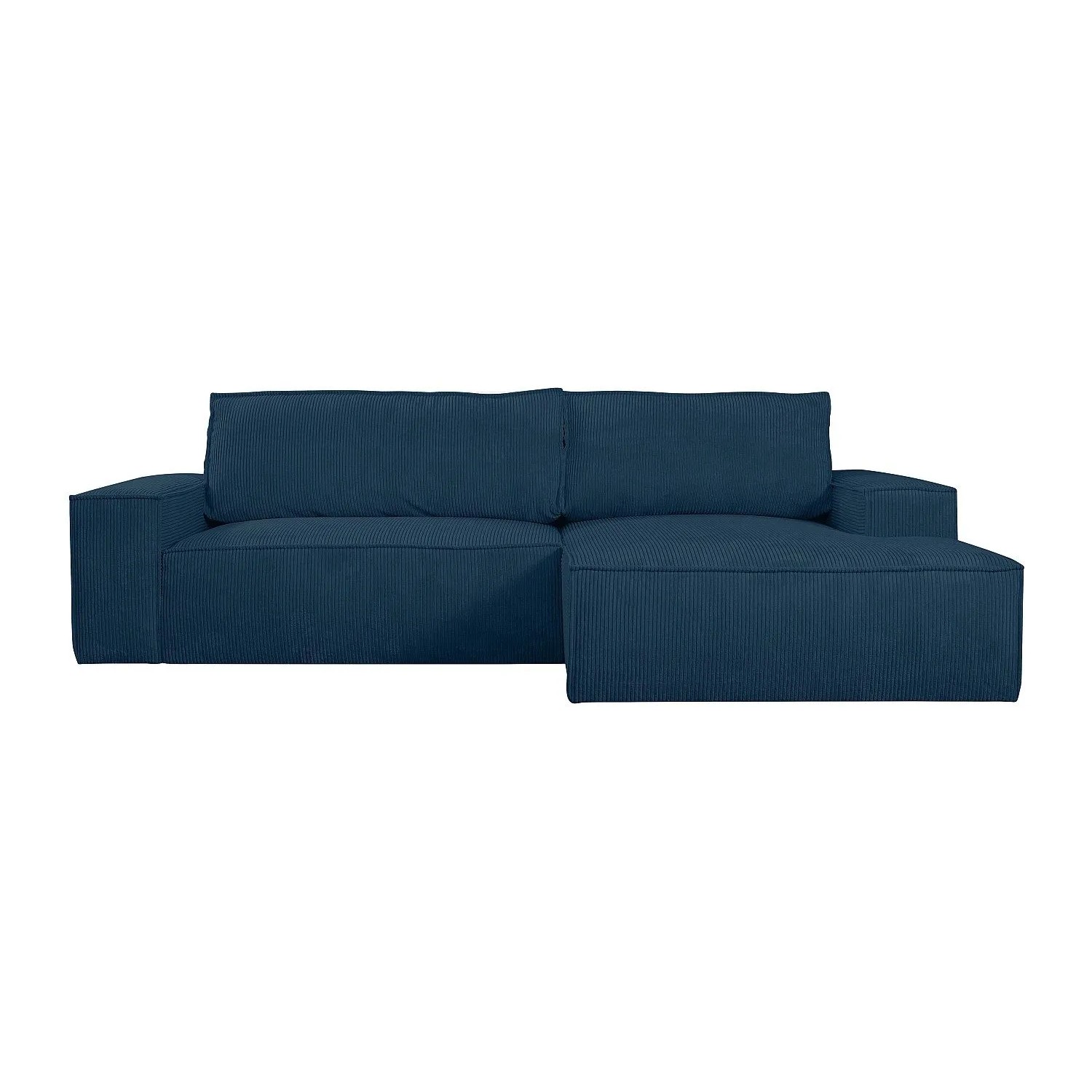 Vente-unique Schlafsofa Amelia Blau 267 cm
