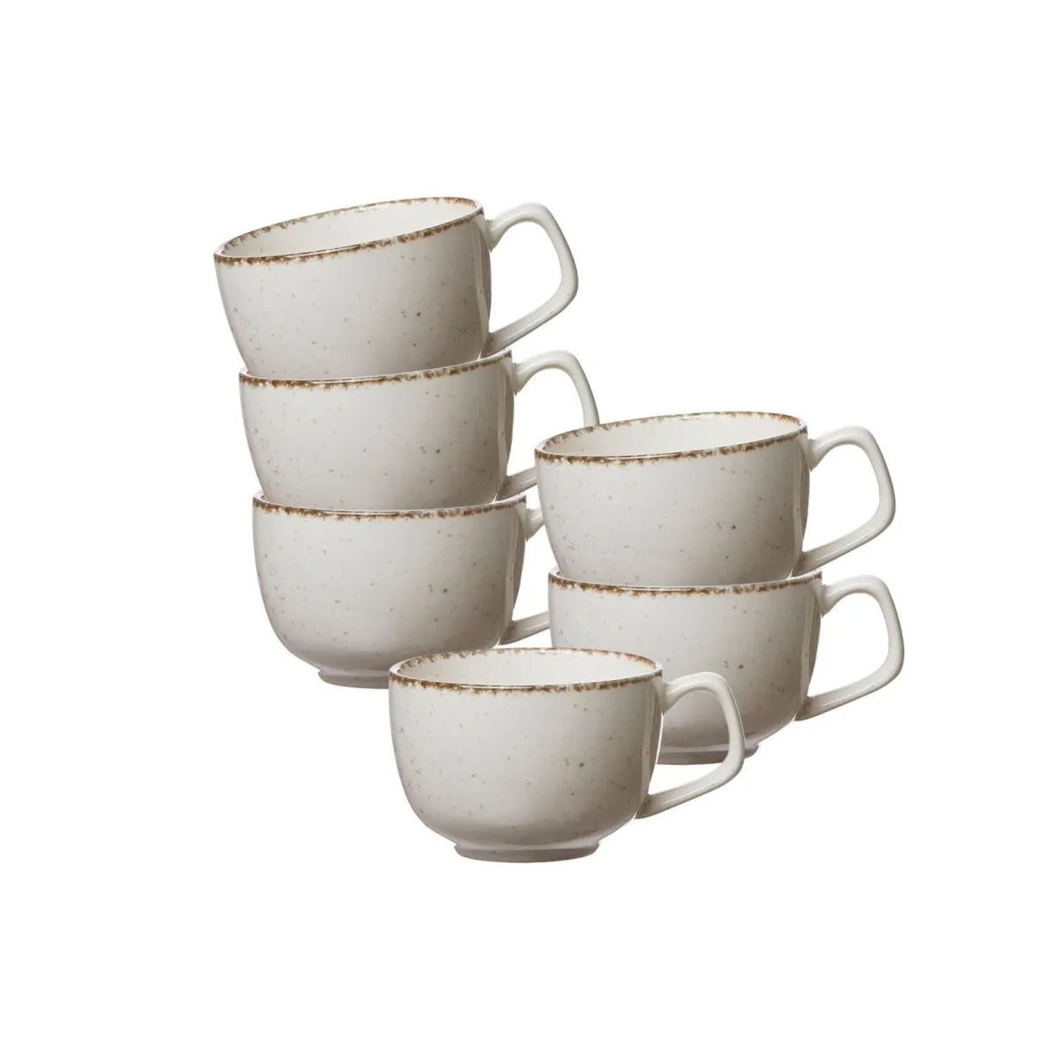 Ritzenhoff & Breker Casa Kaffeetasse 200 ml 6er Set Creme