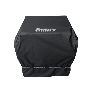 Schwarze Enders Wetterschutzhülle Premium Amaro für Plancha Grill.