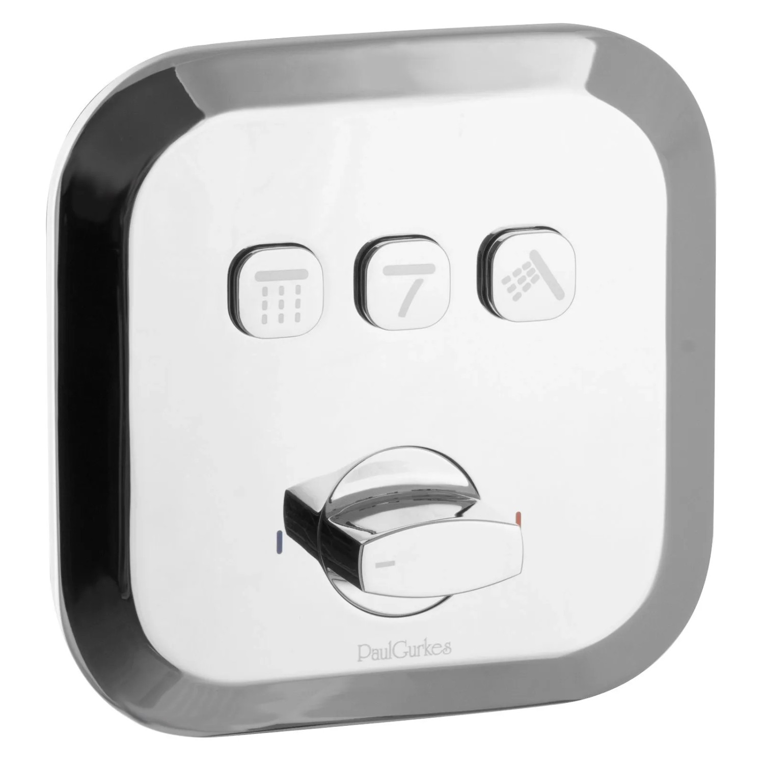 PaulGurkes Unterputz 3-Wege Shower Action Select Armatur für Grundkörper PGBASIC