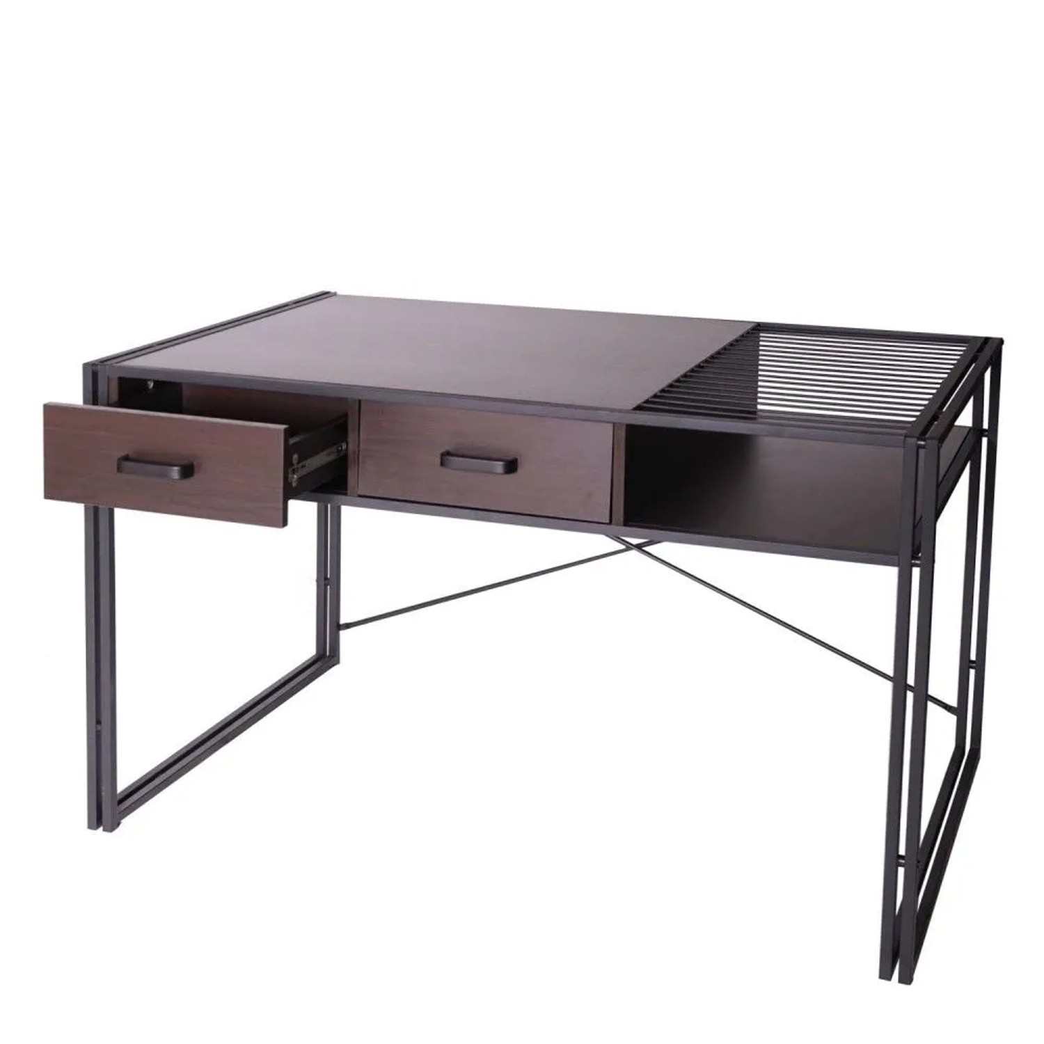 MCW Schreibtisch H91 Dunkelbraun