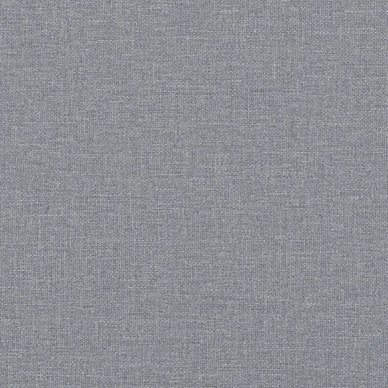 Nahaufnahme des hellgrauen Stoffbezugs vom vidaXL Bett (200x200 cm).