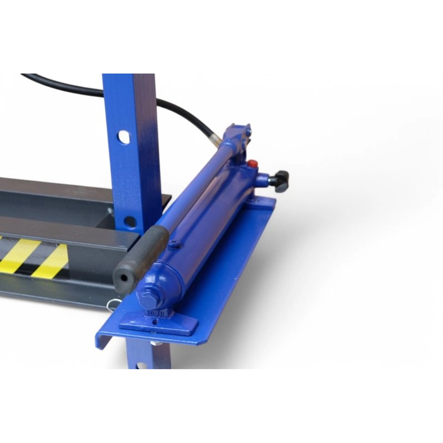 DeTec. Werkstattpresse 12 Tonnen Hydraulikpresse Manuell Industriepresse Handpumpe mit Manometer_8