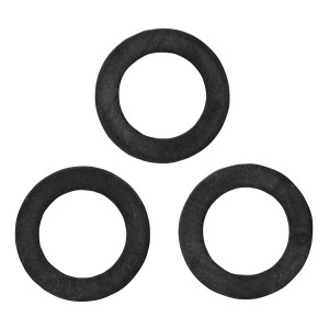 Gardena Flachdichtungen, 3 Stück, für Anschlüsse & Kupplungen. Ersatzdichtungen für Gardena Systeme.