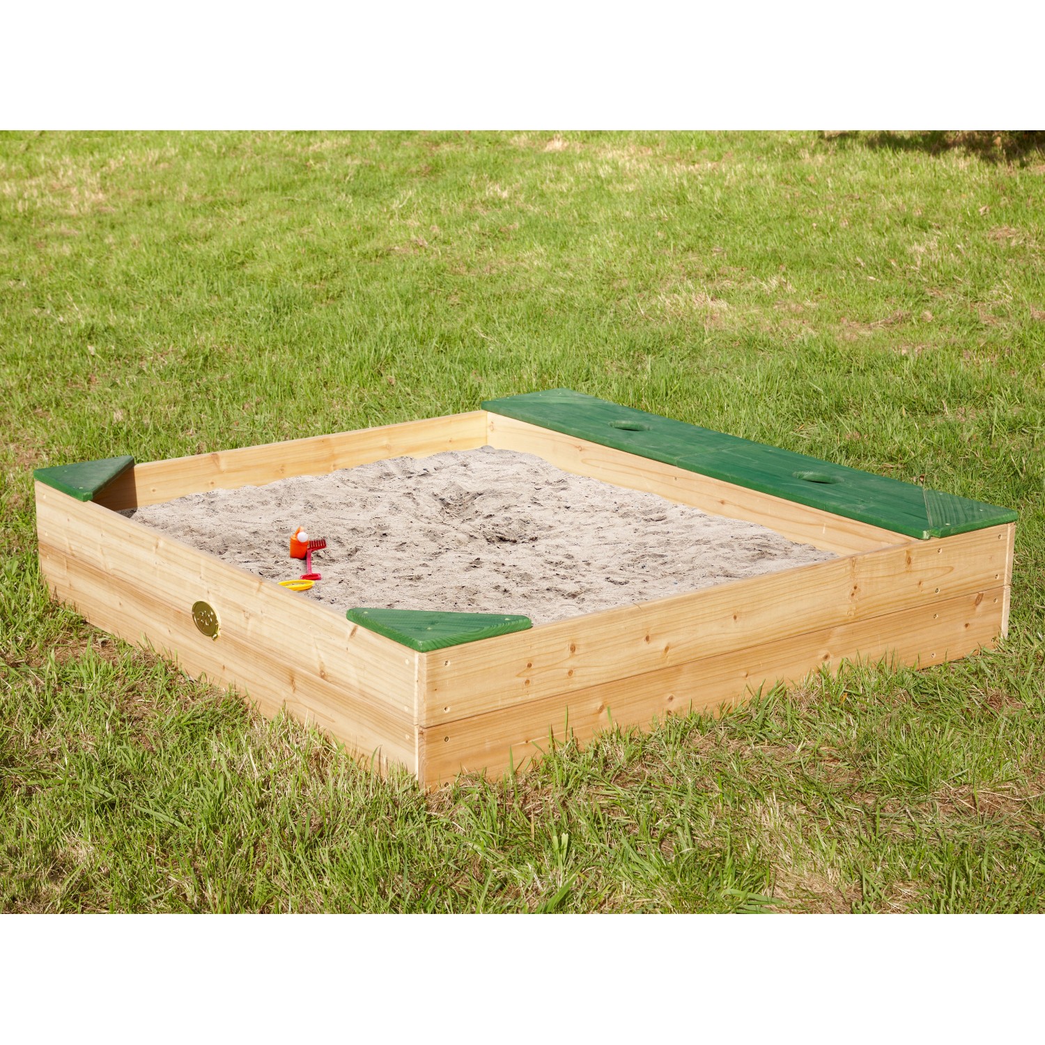 Axi Sandbox Amy mit Speicherplatz 115 cm x 115 cm FSC®